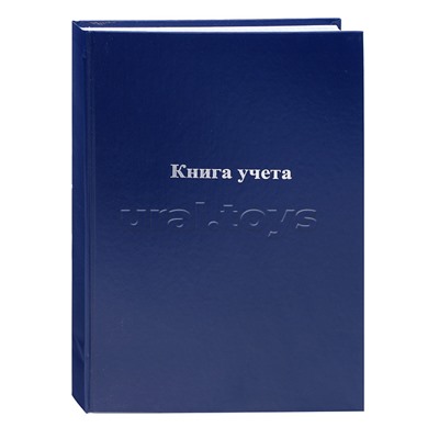 Книга учета 192л. клетка A4, твердая обложка.