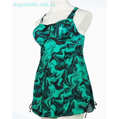 06155 F Купальник раздельный платье (48-56)