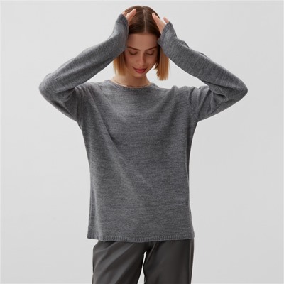 Джемпер женский MINAKU: Knitwear collection, серый, размер 42-44