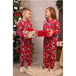 Детская новогодняя пижама Happyfox