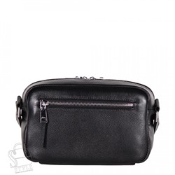 Сумка женская кожаная 3229Q black Polina&Eiterou/30