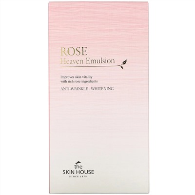 The Skin House, Rose Heaven Emulsion, эмульсия с экстрактом розы, 130 мл