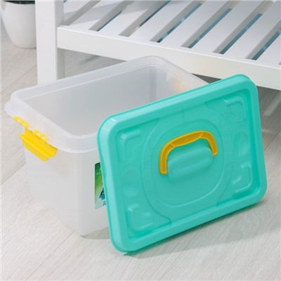 Бокс универсальный для игрушек и продуктов, 10 л, 35,9×24,2×21,1 см