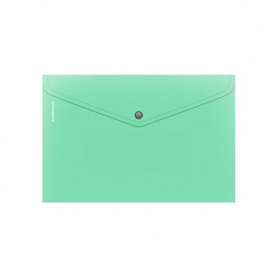 Папка с кнопкой  А4 140мкм 61141 Matt Pastel Bloom непрозрачный, ассорти ErichKrause