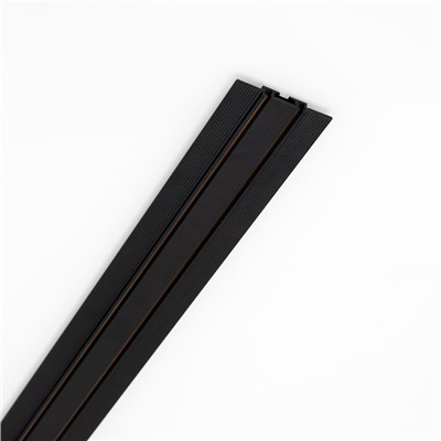 Шинопровод магнитный встраиваемый ультратонкий ULTRA «Слим-100», 2-жильный, чёрный, 200 см