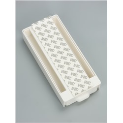 Ящик для хранения, скрытый потайной под стол, 20×9×4 см, белый