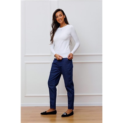 Лонгслив c круглым вырезом 346 НАТАЛИ, 927179