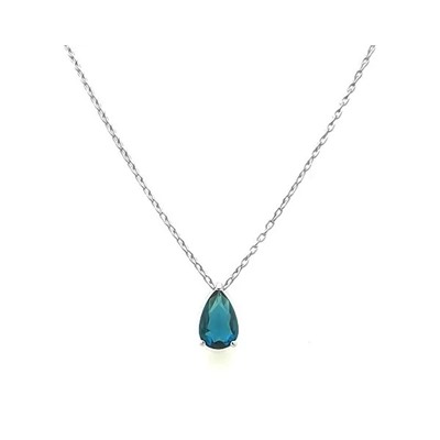 Колье из серебра лондон топаз кварц, Ю-50010р