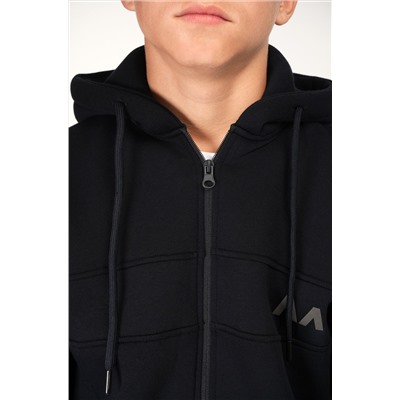 Теплый детский костюм из футера трехнитки с начесом Happyfox