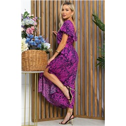 Платье Вечер свиданий (сине-малиновое) П13319-16М