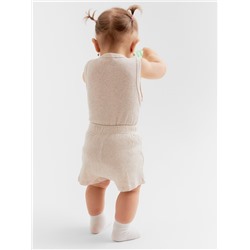 Шорты «Крошка Я» Melange, рост 62-68, бежевые