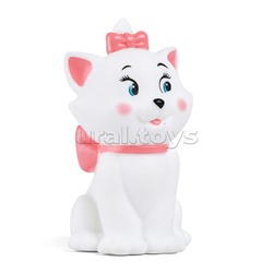 Игрушка пластизоль для ванны "Кошечка" в сетке