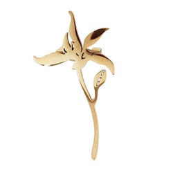 Брошь из стали