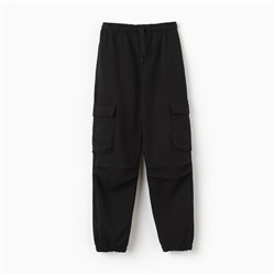 Брюки детские MINAKU, чёрные, рост 104 см