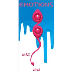 Розовые вагинальные шарики Emotions Gi-Gi