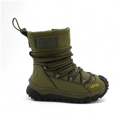 Сапоги мембранные на меху 1341-4М зеленые