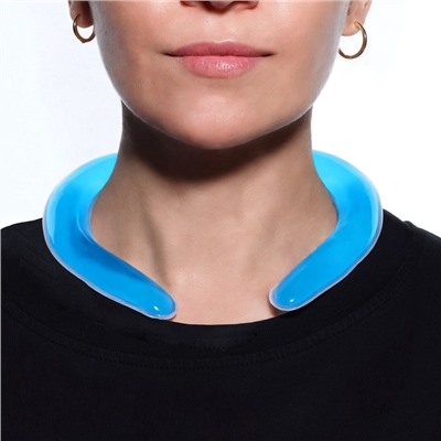 Воротник охлаждающий, 17×16×2 см, синий