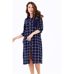 Халат 46518 Клетка