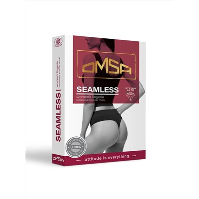 Omsa Трусы БOmD_S Lurex Wafle 2142-03SS String Alto, PA