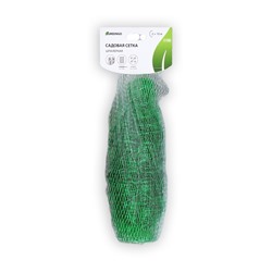 Сетка садовая для огурцов, шпалерная, 10×2 м, ячейка 15×15 см, Greengo
