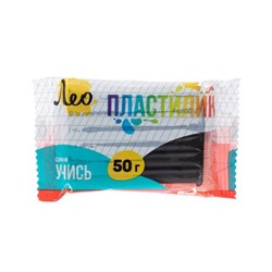 Пластилин 50гр. "Учись" черный LNMC-50 Лео