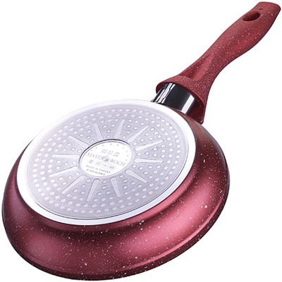 80050 Сковорода 18см алюм/мрамор риф Турция MB(12)