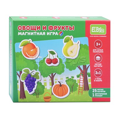 Наборы тематических магнитов "Овощи и фрукты"