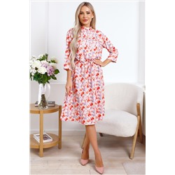 Платье Одиссея (красно-розовое) П15845-45М