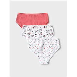 Трусы трикотажные для девочек, 3 шт в комплекте