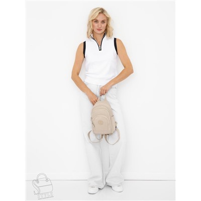 Рюкзак женский 8821MD beige Mindesa в Новосибирске