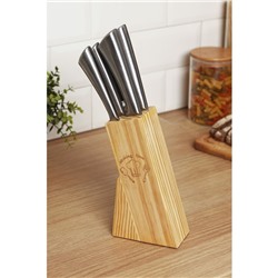 Подставка для ножей Cooking time, 11×6×20 см