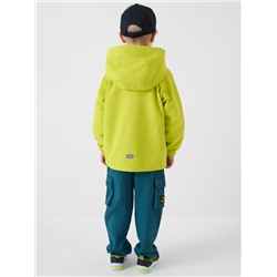 Куртка текстильная с полиуретановым покрытием для девочек (ветровка)