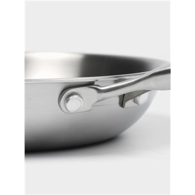 Сковорода 3Ply Hanna Knövell, d=22 см, h=5 см, толщина 2.2 мм, индукция, нержавеющая сталь