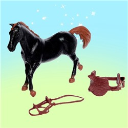 Игровой набор лошадка с куклой, с аксессуарами