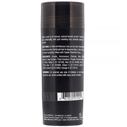 Toppik, Hair Building Fibers, загуститель для волос, оттенок черный, 27,5 г (0,97 унции)