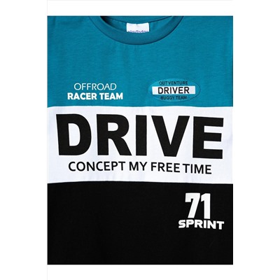 Комплект трикотажный для мальчиков: фуфайка (футболка), шорты PLAYTODAY, 1239838