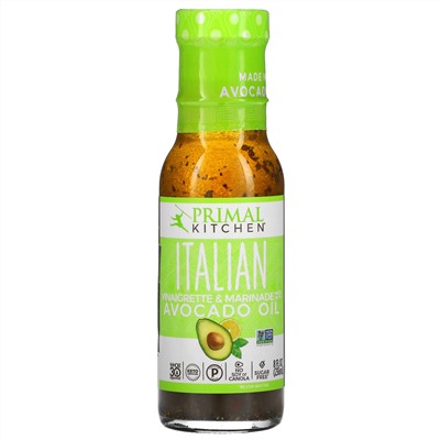 Primal Kitchen, Italian Vinaigrette & Marinade Made With Avocado Oil, 8 fl oz (236 ml)