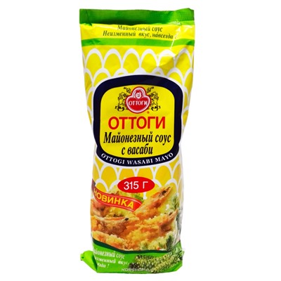 Майонез с васаби Ottogi (Оттоги), Корея, 315 г Акция