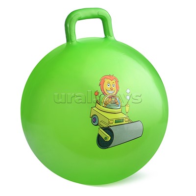 Мяч с ручкой 45см "Друзья"