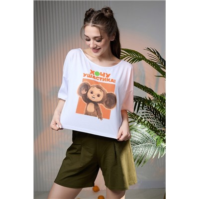 Костюм с шортами 8376 Чебурашка НАТАЛИ, 894148