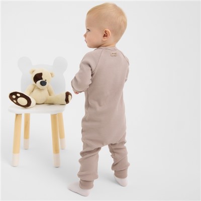 Комбинезон детский MINAKU, рост 80-86 см, коричневый