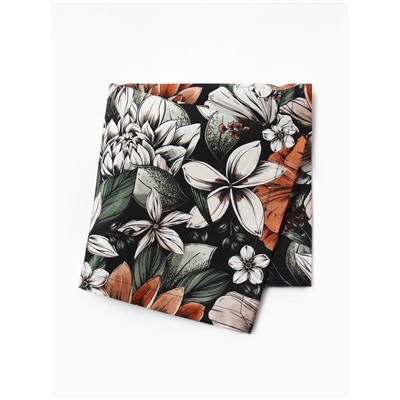 Набор салфеток с декоративными кольцами «Этель» Meadow flower, 40×40 см - 2 шт., 100% хлопок, саржа