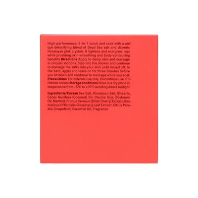 Детокс-скраб и соль для ванн The Act грейпфрут, расслабляющий, 310 мл