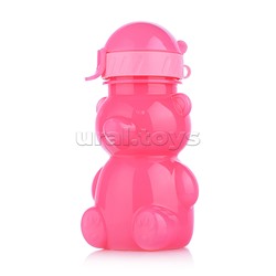 Бутылка для воды и других напитков 350 мл. "Мишка" в ассортименте