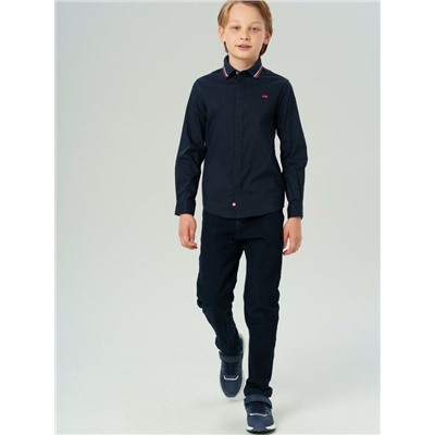 Сорочка текстильная для мальчиков (regular fit)