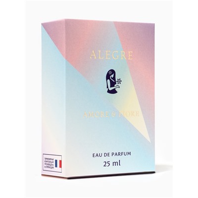 Парфюмерная вода женская Amore & Fiore Alegre, 25 мл