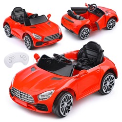 Электромобиль "Престиж" на аккумуляторе, с р/у управлением, в коробке (красный)