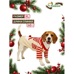 Футболка для животных Santa, XL (ДС 40, ОГ 50 см)