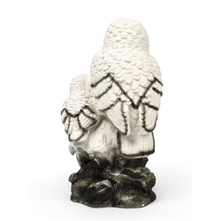 Садовая фигура из гипса «Совы полярные», 36×18×19 см