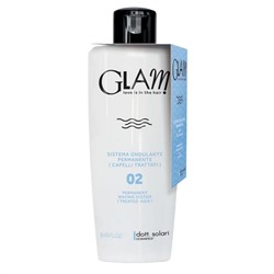 Dott Solari Перманентная биозавивка №2 для поврежденных и окрашенных волос / Glam Waving System, 250 мл 20960